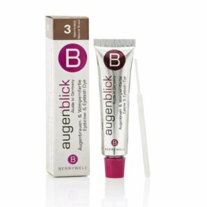 BERRYWELL AUGENBLICK EYEBROW & EYELASH DYE NATURAL BROWN 15ML