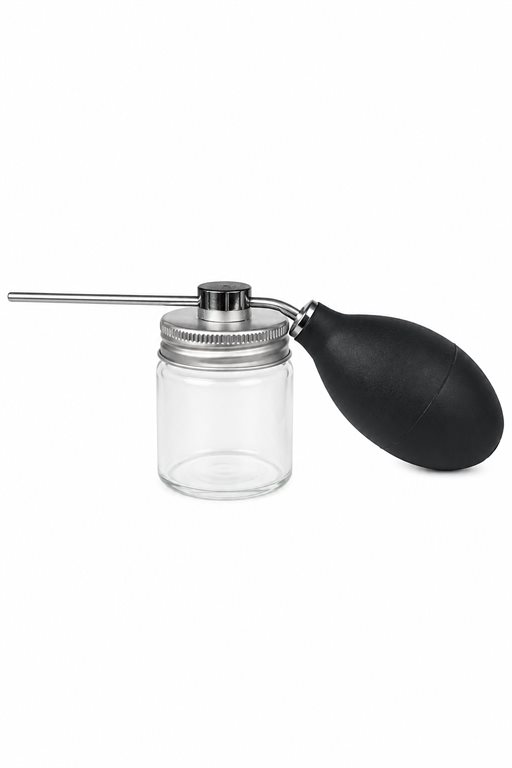 POWDER SPRAY BOTTLE GLASS POWDER SPRAY BOTTLE GLASS