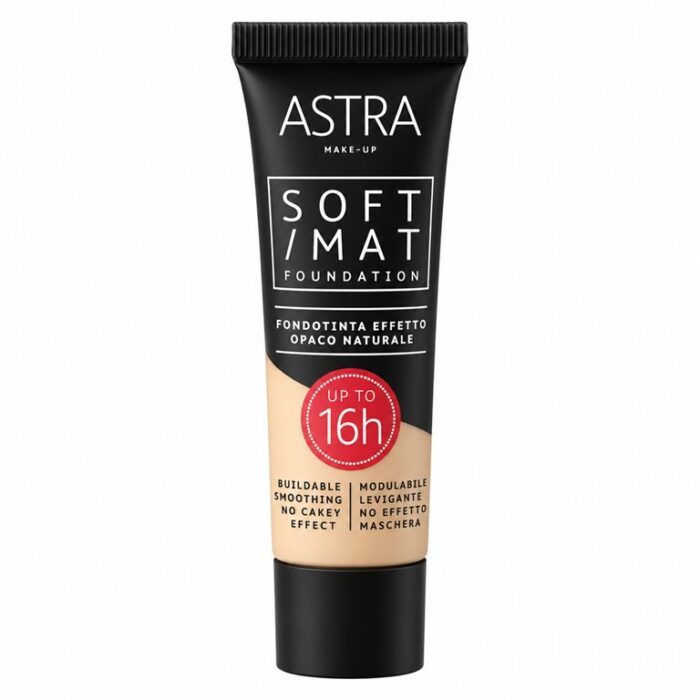 ASTRA SOFT / MAT FOUNDATION 30ML COL0002 ASTRA SOFT / MAT FOUNDATION 30ML COL0002