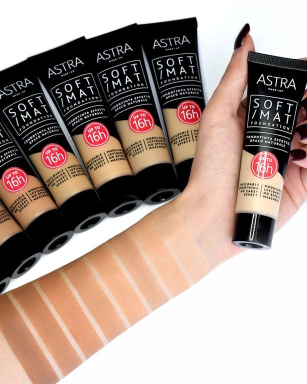 ASTRA SOFT / MAT FOUNDATION 30ML COL0002 ASTRA SOFT / MAT FOUNDATION 30ML COL0002