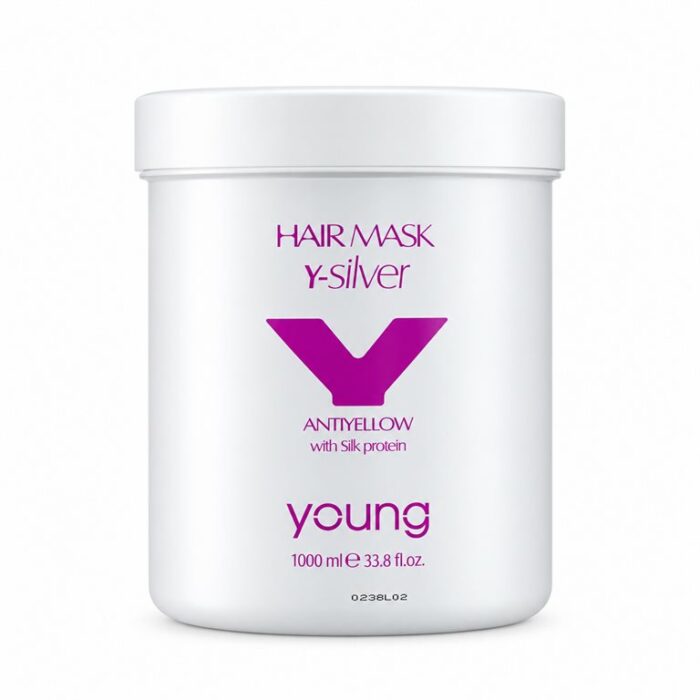 YOUNG HAIR MASK Y-SILVER ANTIYELLOW 1000ML YOUNG HAIR MASK Y-SILVER ANTIYELLOW 1000ML