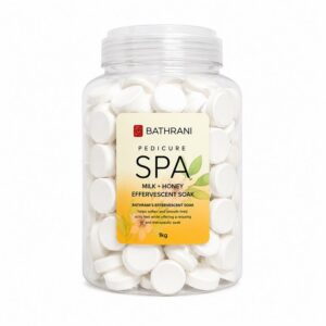 BATHRANI MANICURE SPA EFFERVESCENT SOAK MILK+HONEY 1KG