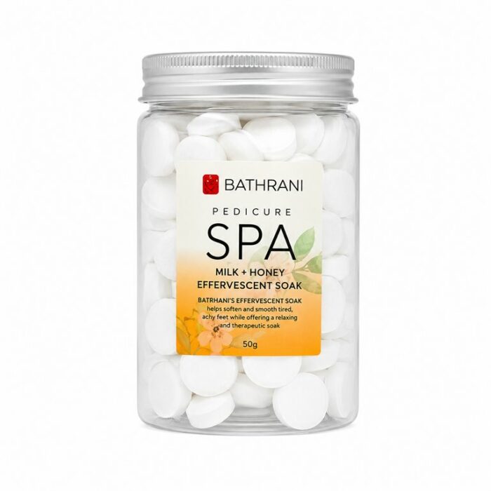 BATHRANI PEDICURE SPA EFFERVESCENT MILK+HONEY 1KG