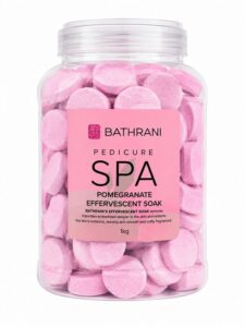 BATHRANI PEDICURE SPA EFFERVESCENT POMEGRANATE 1KG