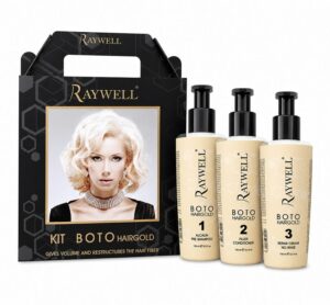 RAYWELL KIT BOTOX HAIRGOLD SET 1/3