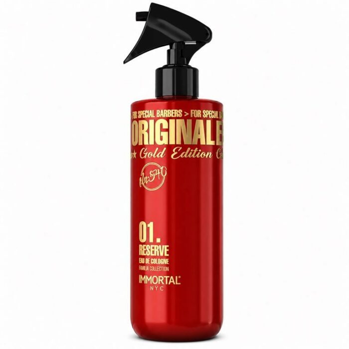 IMMORTAL NYC ORIGINAL EAU DE RESERVE 01 GOLD EDITION COLOGNE 500ML