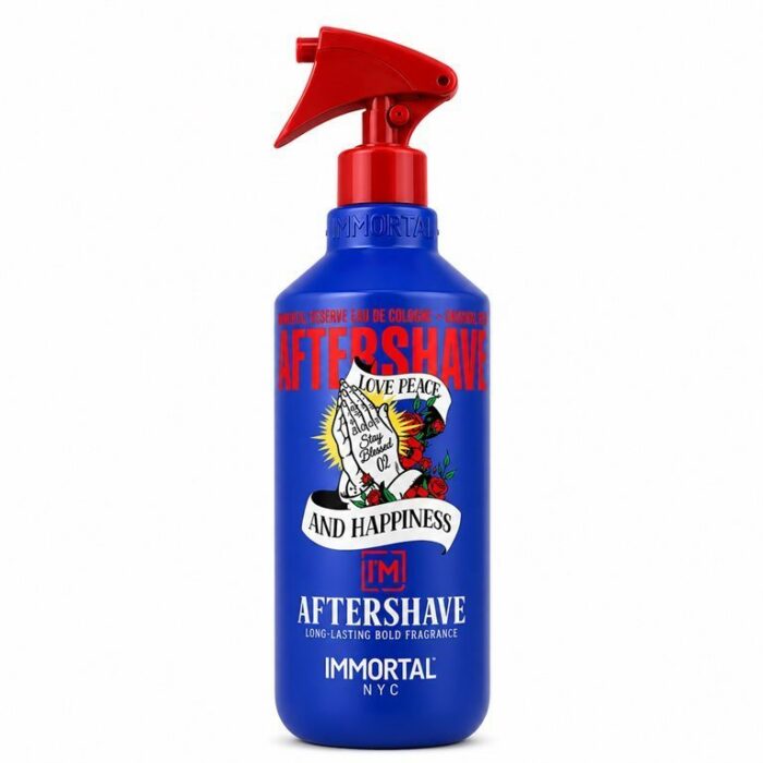 IMMORTAL NYC ORIGINAL RESERVE EAU DE COLOGNE AFTERSHAVE STAY BLESSED 02 500ML