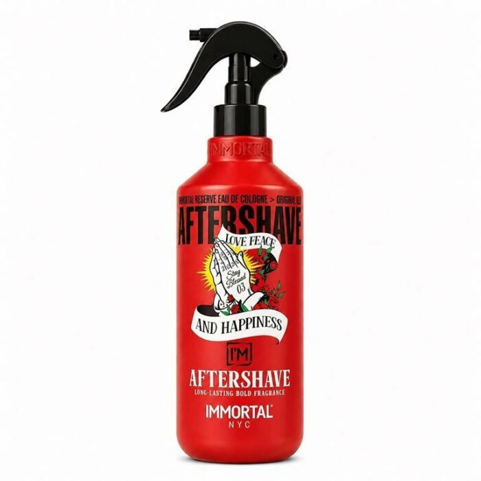 IMMORTAL NYC ORIGINAL RESERVE EAU DE COLOGNE AFTERSHAVE STAY BLESSED 03 500ML
