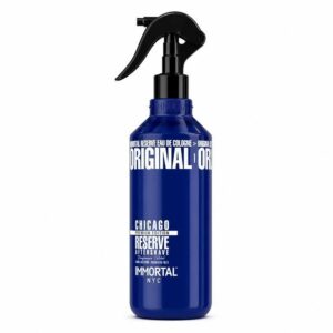 IMMORTAL NYC ORIGINAL RESERVE EAU DE AFTERSHAVE COLOGNE CHICAGO 400ML