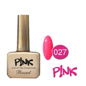 027 PINK COLOUR GEL 15ML