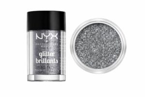 NYX FACE AND BODY GLITTER GUNMETAL 22789