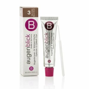 BERRYWELL AUGENBLICK EYEBROW & EYELASH DYE NATURAL BROWN 15ML