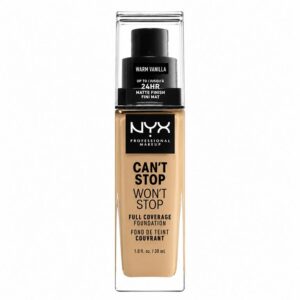 NYX CANT STOP WONT STOP 24HR FOUNDATION - 06.3 - WARM VANILA 30144
