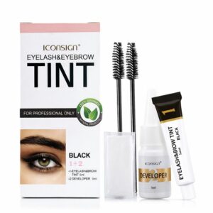ICONSIGN NATURAL EYELASH AND EYEBROW DYE BLACK