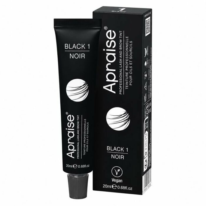 APRAISE EYELASH AND EYEBROW TINT BLACK 1 20ML
