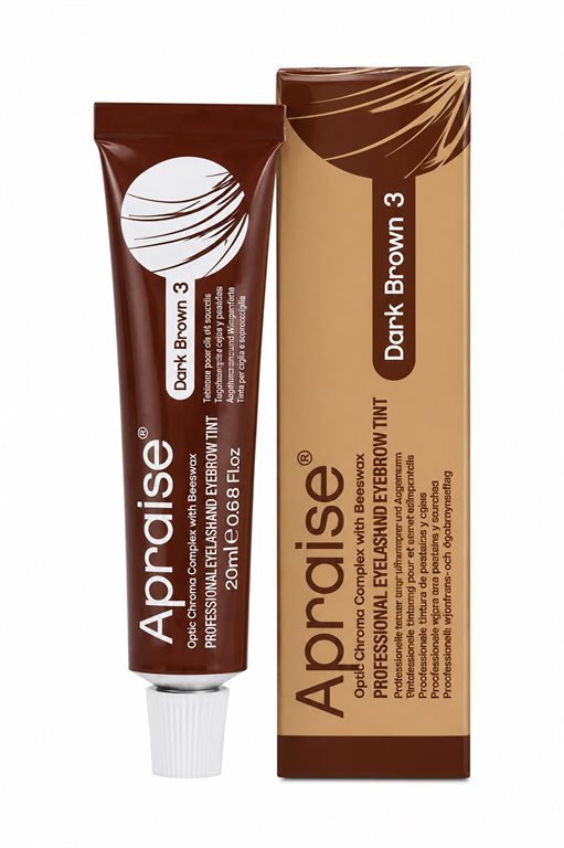 APRAISE EYELASH AND EYEBROW TINT DARK BROWN 3 20ML APRAISE EYELASH AND EYEBROW TINT DARK BROWN 3 20ML
