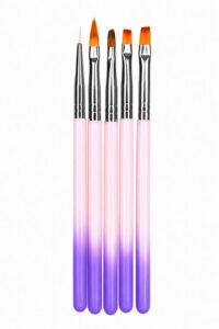 PINK BRUSHA PER THONJE SET 1/5 PKB-05