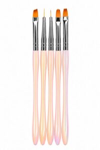 PINK BRUSHA PER THONJE SET 1/5 PKB-11