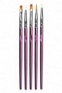 PINK BRUSHA PER THONJE SET 1/5 PKB-21