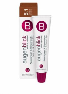 BERRYWELL AUGENBLICK EYEBROW & EYELASH DYE 5.1 CHESTNUT 15ML