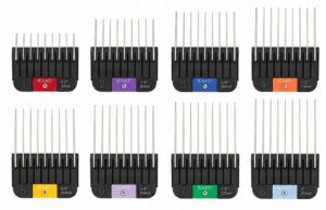WAHL METAL ATTACHMENT COMB SET 8PCS