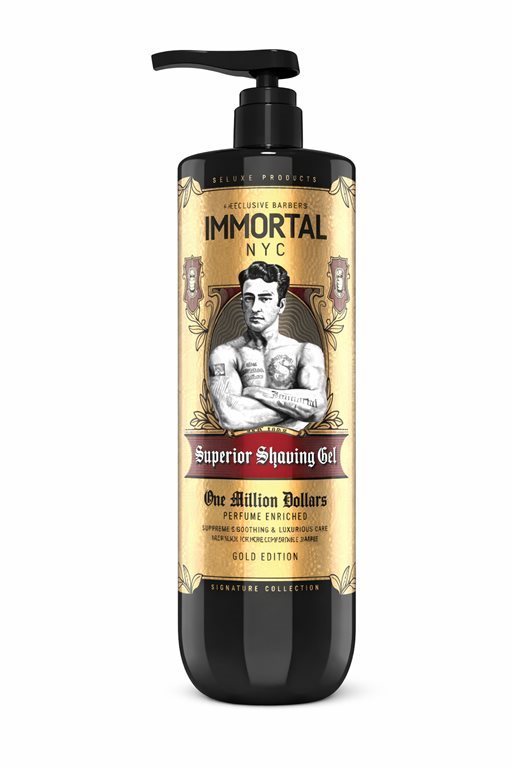 IMMORTAL NYC AFTERSHAVE BALSAM ONE MILLION DOLLARS 500ML IMMORTAL NYC AFTERSHAVE BALSAM ONE MILLION DOLLARS 500ML