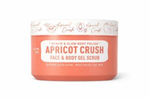 IMMORTAL INFUSE APRICOT CRUSH FACE & BODY GEL SCRUB 300ML