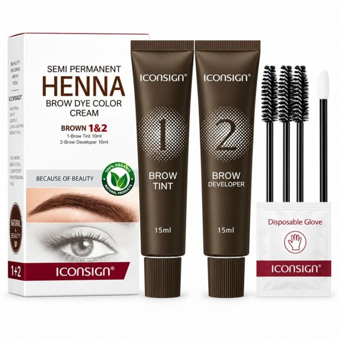 HENNA BROW COLOR BROWN HENNA BROW COLOR BROWN