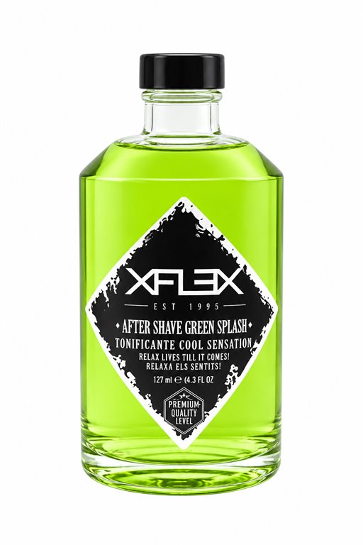 XFLEX AFTERSHAVE GREEN SPLASH 375ML XFLEX AFTERSHAVE GREEN SPLASH 375ML