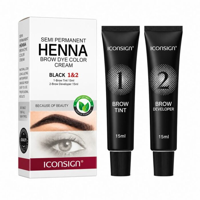 HENNA BROW DYE BLACK