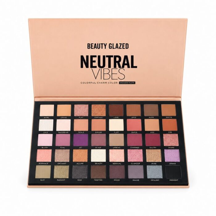 BEAUTY GLAZED NETURAL VIBES EYESHADOW BEAUTY GLAZED NETURAL VIBES EYESHADOW