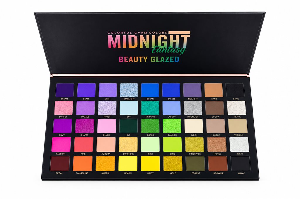 BEAUTY GLAZED MIDNIGHT GALAXY EYESHADOW BEAUTY GLAZED MIDNIGHT GALAXY EYESHADOW