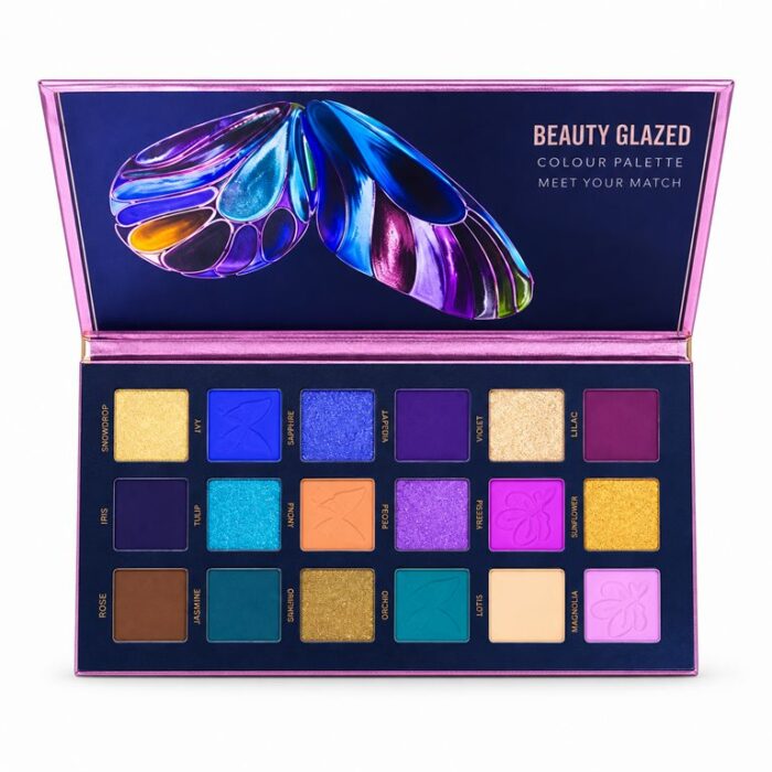 BEAUTY GLAZED COLOR FLAME EYESHADOW BEAUTY GLAZED COLOR FLAME EYESHADOW