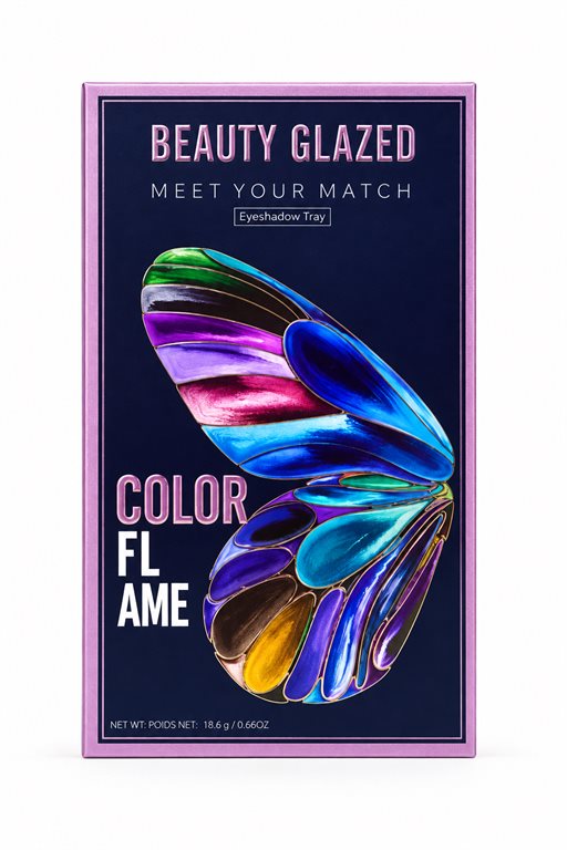 BEAUTY GLAZED COLOR FLAME EYESHADOW BEAUTY GLAZED COLOR FLAME EYESHADOW