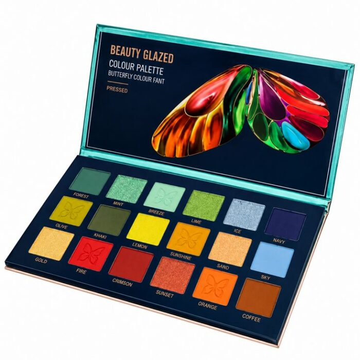 BEAUTY GLAZED COLOR FLAME EYESHADOW BEAUTY GLAZED COLOR FLAME EYESHADOW