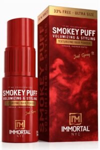 IMMORTAL NYC SMOKEY PUFF VOLUMIZING & STYLING POWDER WAX RED 20GR