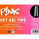 PINK THONJE ARTIFICIAL CLEAR 540PCS A74