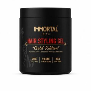 IMMORTAL NYC GOLD EDITION HAIR STYLING GEL 500ML