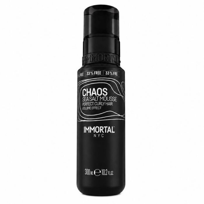 IMMORTAL NYC CHAOS SEA SALT MOUSSE 300ML