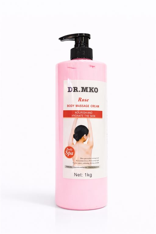 DR. MKO ROSE BODY MASSAGE CREAM 1KG DR. MKO ROSE BODY MASSAGE CREAM 1KG