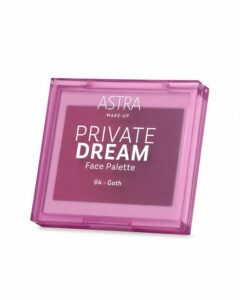 ASTRA PRIVATE DREAM FACE PALETTE 04-GOTH