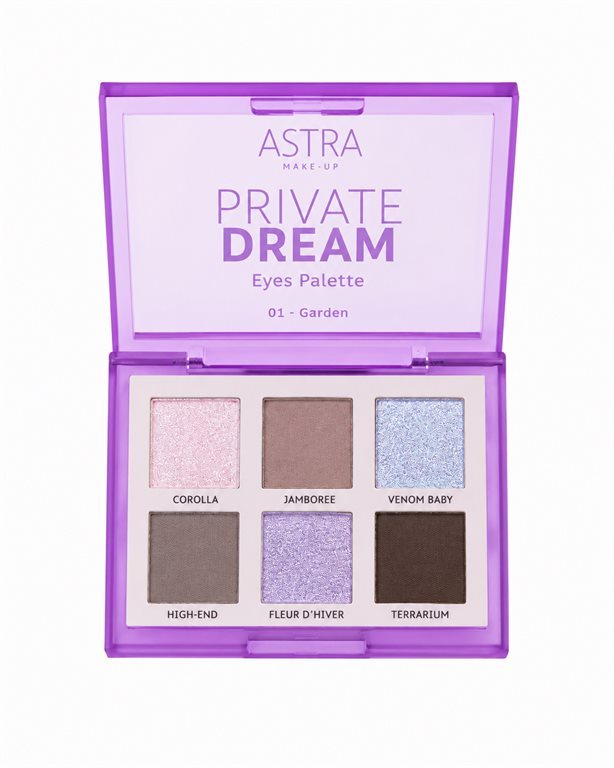 ASTRA PRIVATE DREAM EYES PALETTE 01 ASTRA PRIVATE DREAM EYES PALETTE 01