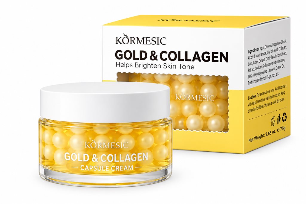 KORMESIC GOLD&COLLAGEN CAPSULE CREAM 75G KORMESIC GOLD&COLLAGEN CAPSULE CREAM 75G