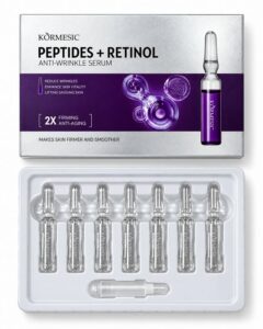 KORMESIC PEPTIDE + RETINOL ANTI WRINGLE SERUM 2ML SET 1/7